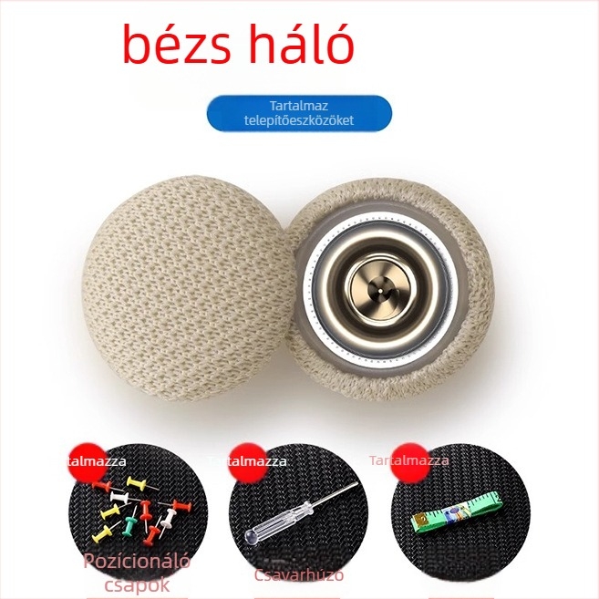 Autó tető belsőjének javító kapcsok, Yishui márka, textil‑ötvözet anyag, testreszabható, egyszínű minta