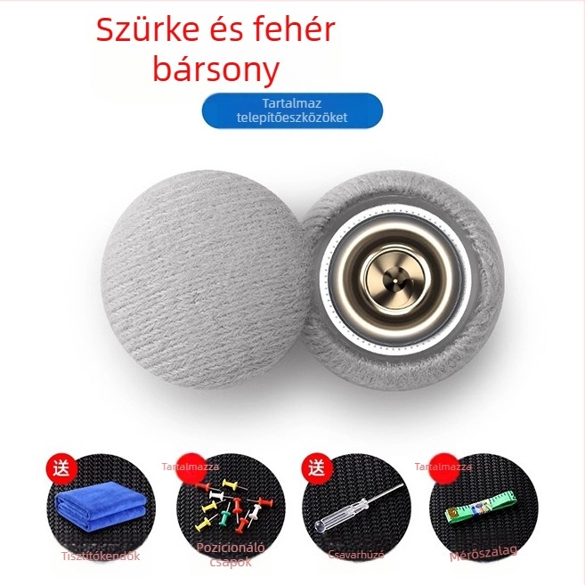 Autó tető belsőjének javító kapcsok, Yishui márka, textil‑ötvözet anyag, testreszabható, egyszínű minta