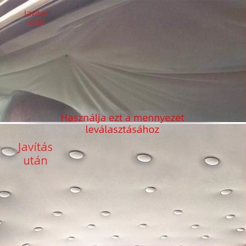 Autó tető belsőjének javító kapcsok, Yishui márka, textil‑ötvözet anyag, testreszabható, egyszínű minta