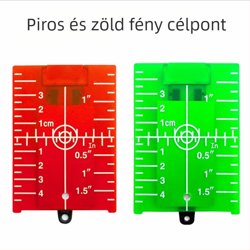 Lézeres szint mágneses célzólemezzel és infravörös/ látható lézersugarakkal a mennyezethez igazításhoz