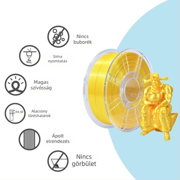Pretty Star PLA filament 3D nyomtatáshoz, kör keresztmetszet, PLA anyag