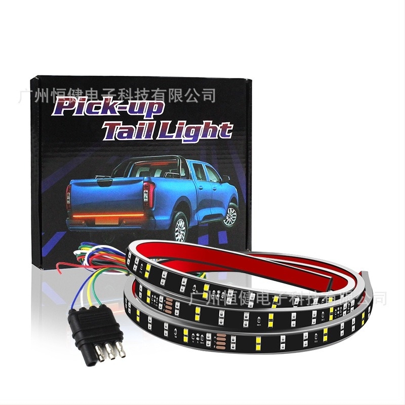 Pickup LED hátsó lámpa, 3 soros, 12V, 2400 lm, 30 W