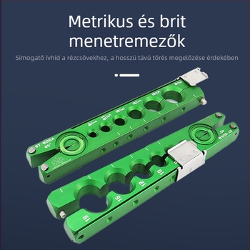 Elektromos kettős funkciójú fúvó- és tágító készülék rézcsövekhez (klímaberendezés) – excentrikus, 6-19 mm, Expander sorozat