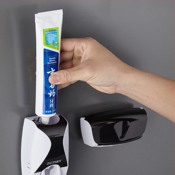 Fogkefetartó a fogkrém kinyomására – PP anyag – egyéb szerelési módok – CY márka