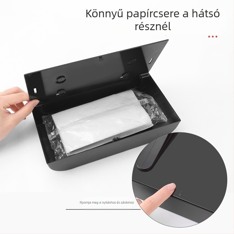 Autóba és otthonra egyaránt használható papírzsebkendő tartó – függő dizájn, műanyag, Yasheng márka, 10 éves élettartam, kettős használat autóhoz és otthonhoz, testreszabható