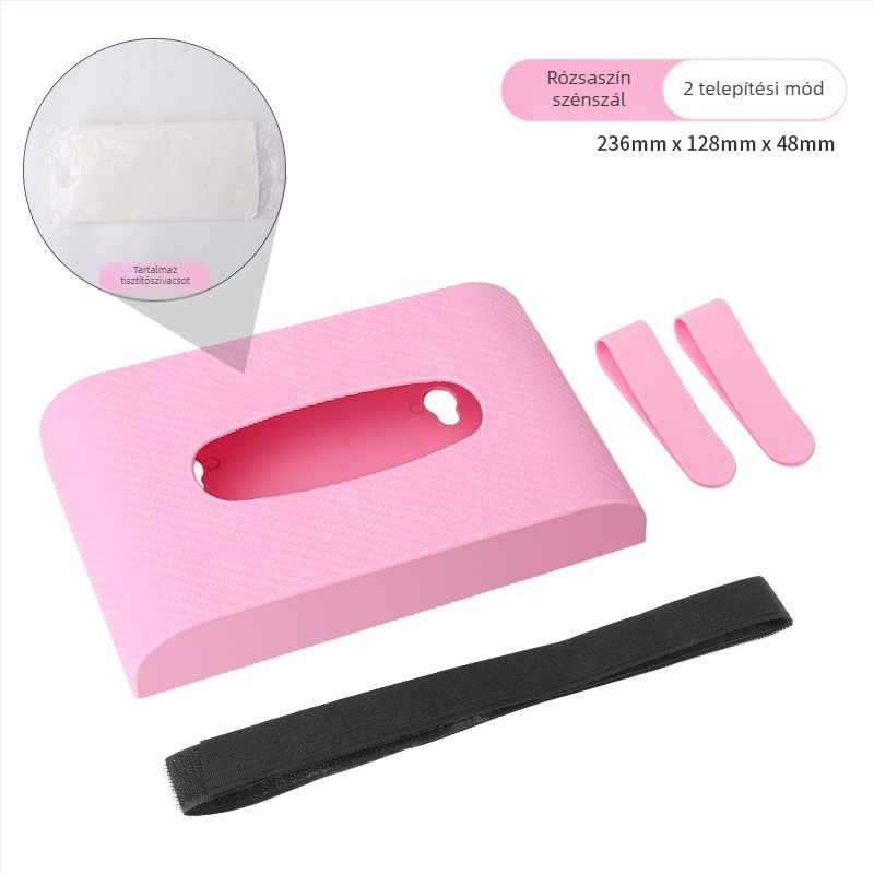 Autóba és otthonra egyaránt használható papírzsebkendő tartó – függő dizájn, műanyag, Yasheng márka, 10 éves élettartam, kettős használat autóhoz és otthonhoz, testreszabható