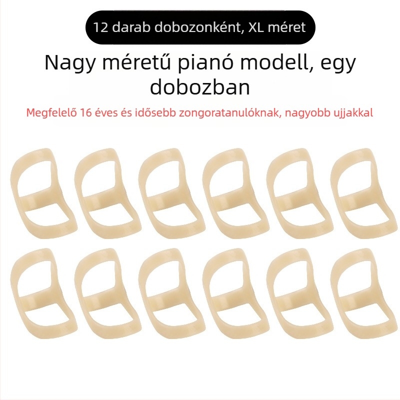 Yinyu Kézformájú ujjtrenner és korrektor zongorához és más hangszerekhez – Több hangszerrel kompatibilis (zongora, guzhen, pipa, gitár), gyerekeknek és felnőtteknek