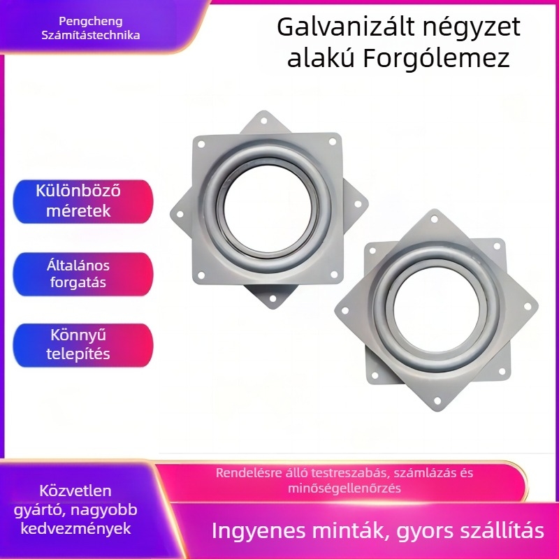 Forgatható kijelző alap - Vas, Üreges teljes gyöngyös dizájn, 360° forgás, Modern minimalist stílus, Sztancolás