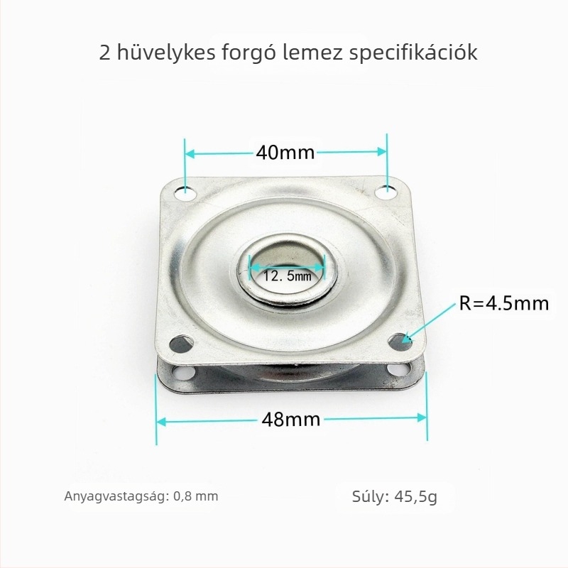Forgatható kijelző alap - Vas, Üreges teljes gyöngyös dizájn, 360° forgás, Modern minimalist stílus, Sztancolás