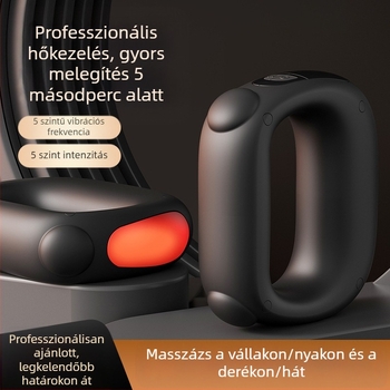 Fascia pisztoly gyűrűvel FH-8001 — USB tápellátás, 15V, ütéses masszázs a fejre, nyakra és hátra