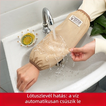 Uniszex vízálló ujjvédők, kockás mintával, pásztor stílus, téli–tavaszi–ősz szezonra