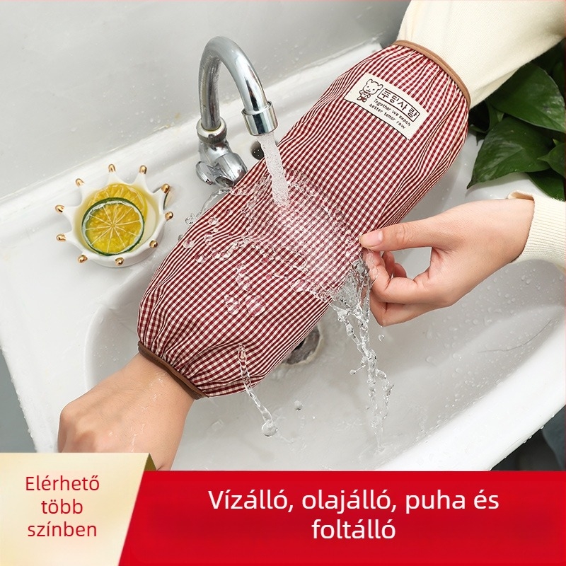 Uniszex vízálló ujjvédők, kockás mintával, pásztor stílus, téli–tavaszi–ősz szezonra