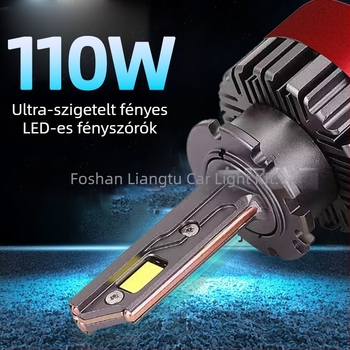 3 rézcsöves D sorozatú LED fényszórók, 55W, 12V, IP68, 12000 lm