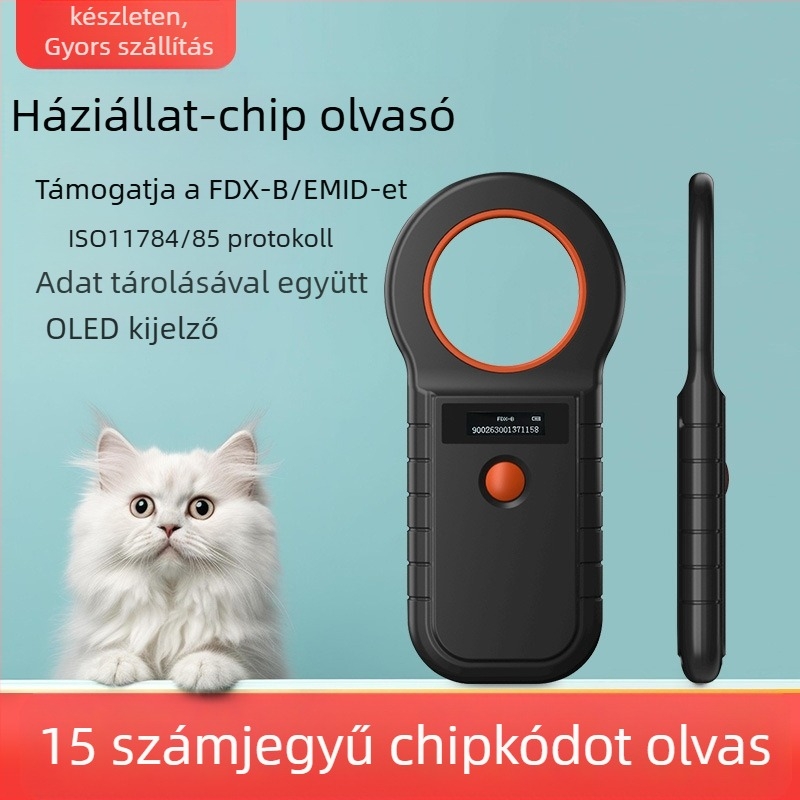 Readell 90D Állati chipolvasó – CKU/NGKC kompatibilis kutyák és más állatok számára
