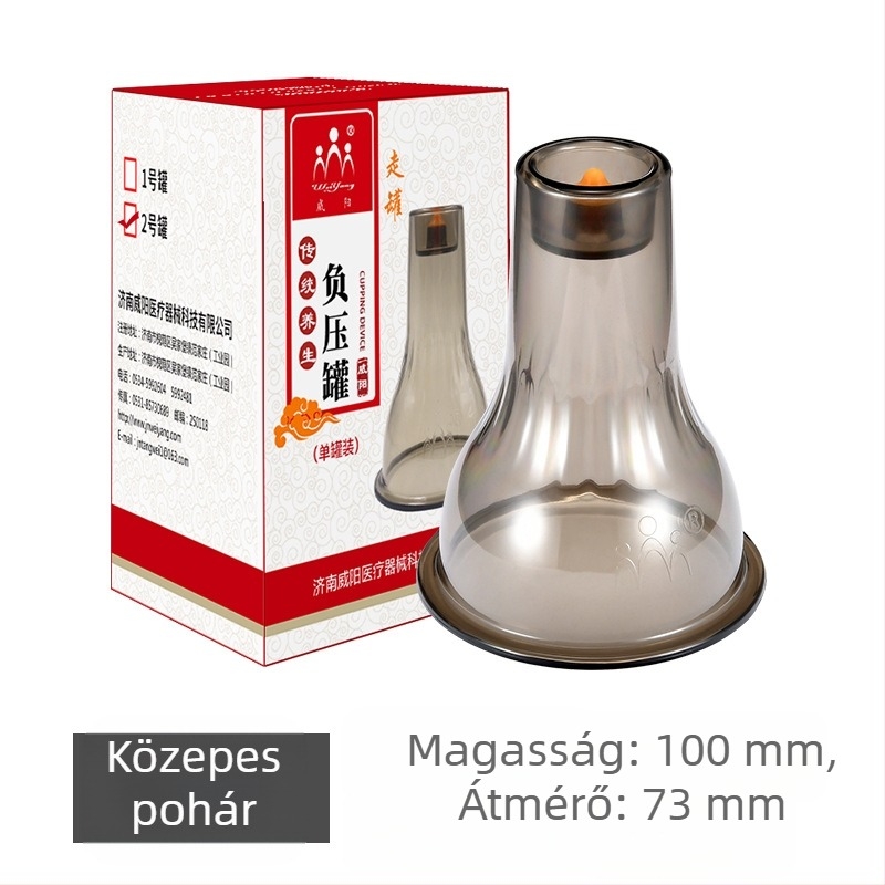 Weiyang vákuumos cupping készülék, Shandong eredetű, egészségügyi masszázshoz, anyag: egyéb.