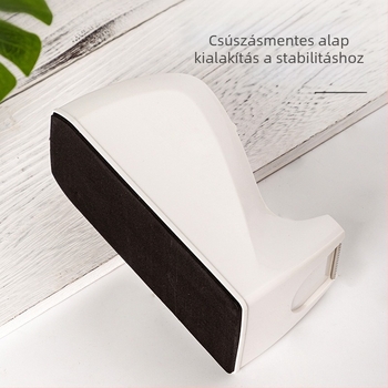 Deli szalag tartó és vágóalap, műanyag, modell 81, kompatibil 22 mm szélességig terjedő szalagokhoz