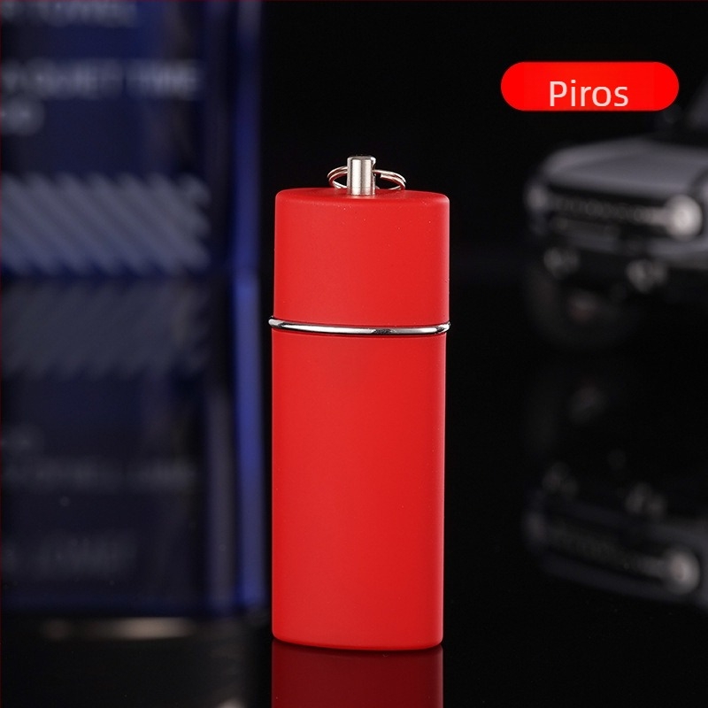 YF607 Kisméretű fém hamutartó kulcstartóval – ABS + rozsdamentes acél; nem egyszer használatos; funkciók: kulcstartó, díszítés, tárolás; logó nyomtatott