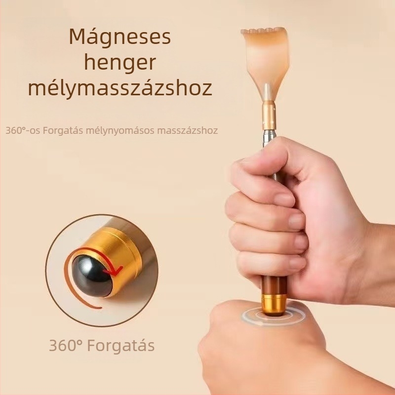 Viszketéscsillapító masszírozó – fa/bambusz – időseknek