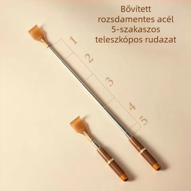 Viszketéscsillapító masszírozó – fa/bambusz – időseknek