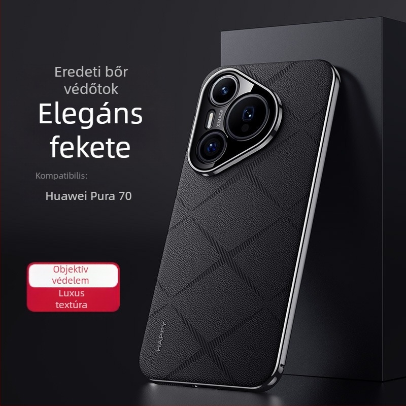 Huawei Pura 70 / 70 Ultra telefonvédő tok – matt PC, Frosted felület, ütésálló, ujjlenyomat-mentes, testreszabható