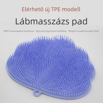 Hátsó masszírozó fürdő ecset | Silver Shuo | Anyag: TPE | Importált: Nem | Általános felhasználás