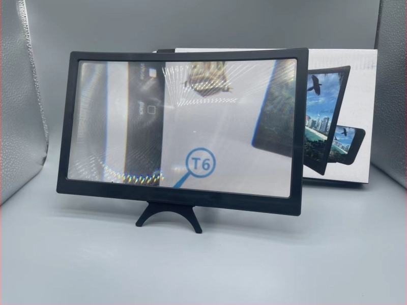 Telefon képernyőnagyító tartó - műanyag, univerzális, márka Neutral, testreszabás elérhető