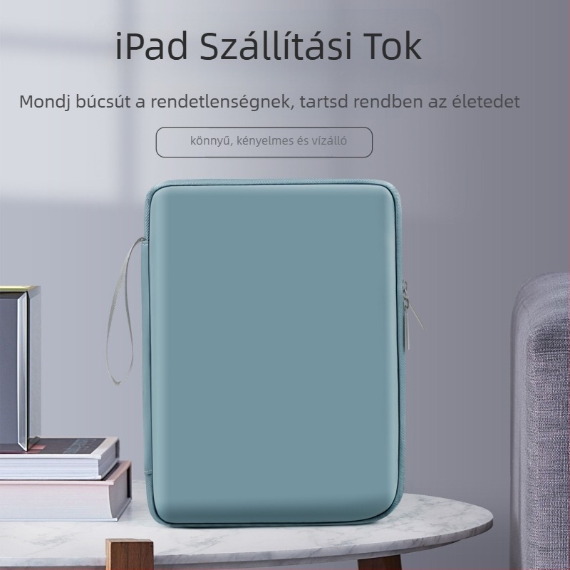 iPad védőtok anti-lopás funkcióval, bővíthető PU anyag, nylon belső bélés, Fro Cat