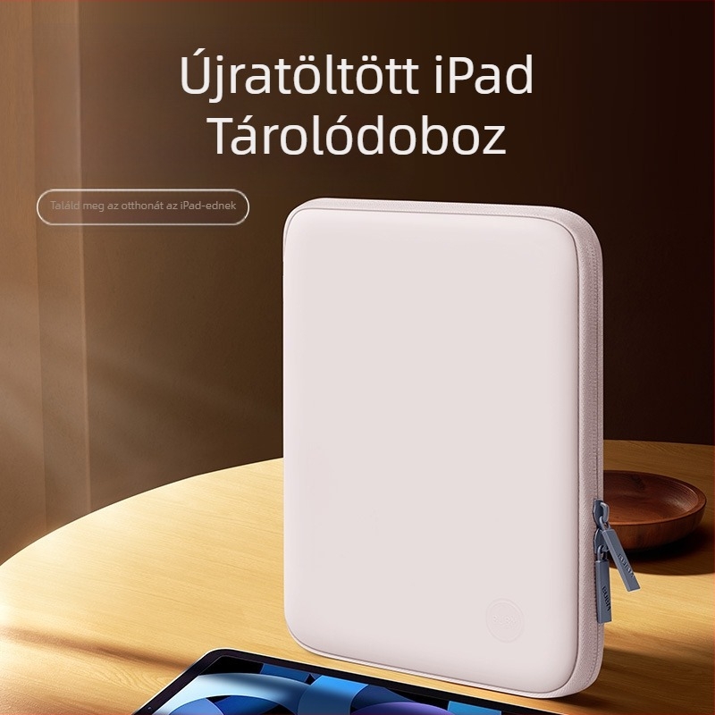 iPad tablet tok, PU anyag, lélegző és vízálló, poliészter bélés, városi egyszerű stílus