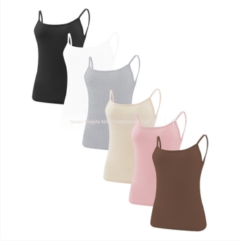 Nylon camisole, lyukas dizájnnal és hátsó rész nélküli kivitelben, kerek nyakú, nylon tartalom 80–90%, légáteresztő, minden évszakban viselhető