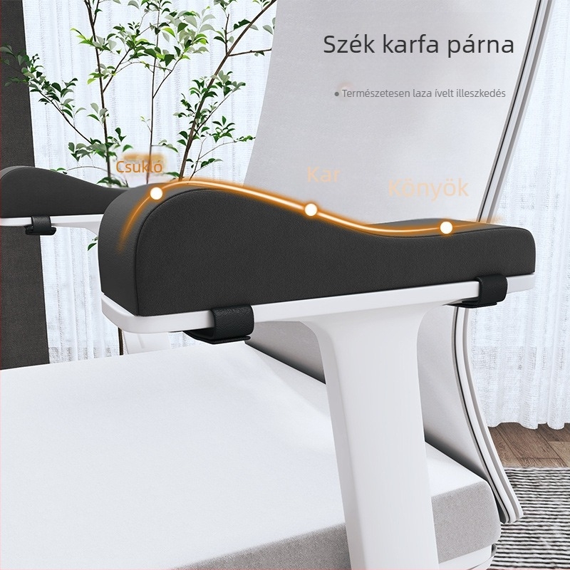 Memóriás kartámasz párna irodai, számítógépes és játék székekhez – univerzális, vastagított könyökvédő