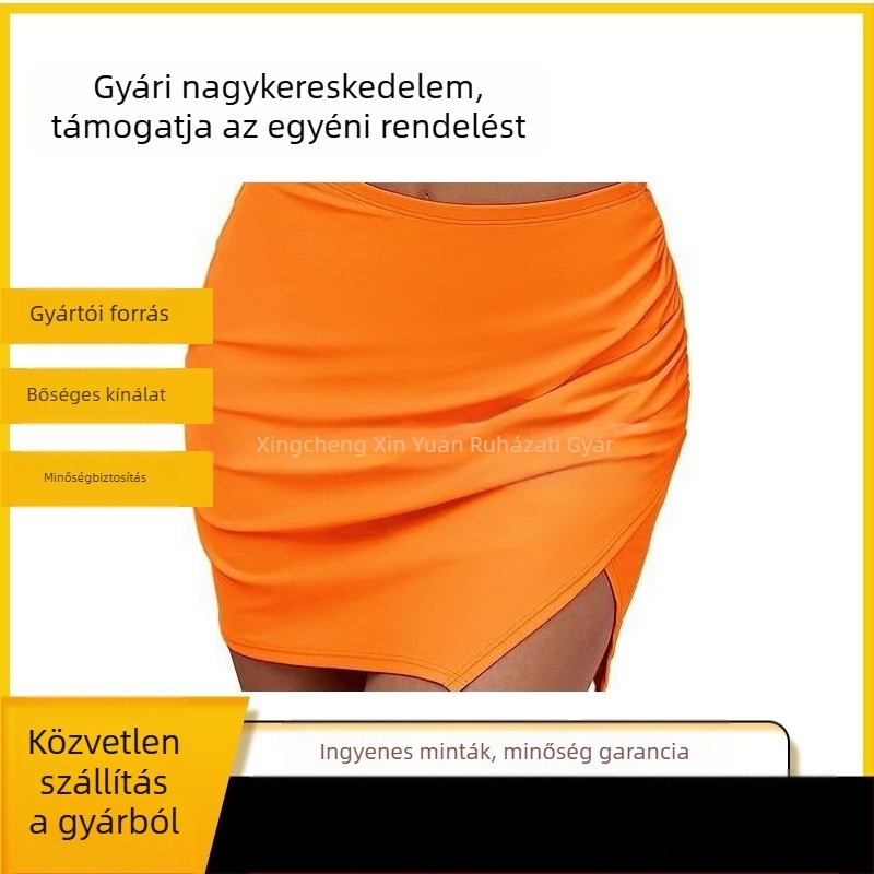 Két részes fürdőruha, egyszínű minta, nejlonszövet, bélés pamut-keverék 20% elasztánnal, ujjatlan