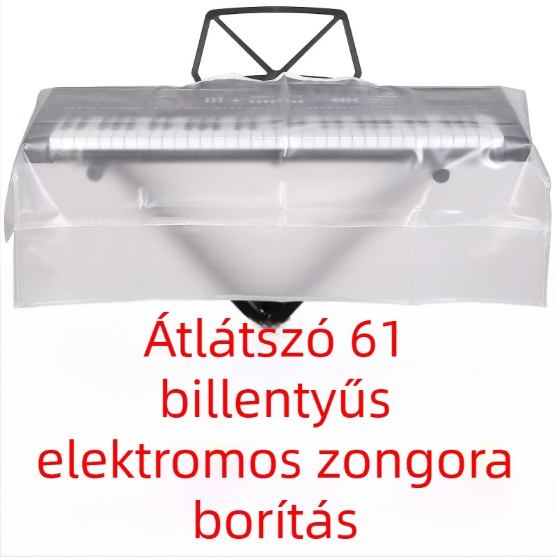 Elektronikus zongora fedél, kompozit anyagok, modell KC-88, márka Chuanmei, csomagolás: átlátszó PVC műanyag zacskó