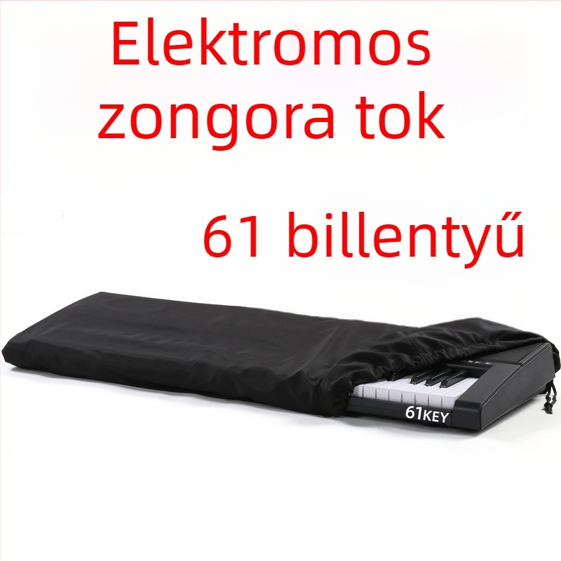 Elektronikus zongora fedél, kompozit anyagok, modell KC-88, márka Chuanmei, csomagolás: átlátszó PVC műanyag zacskó