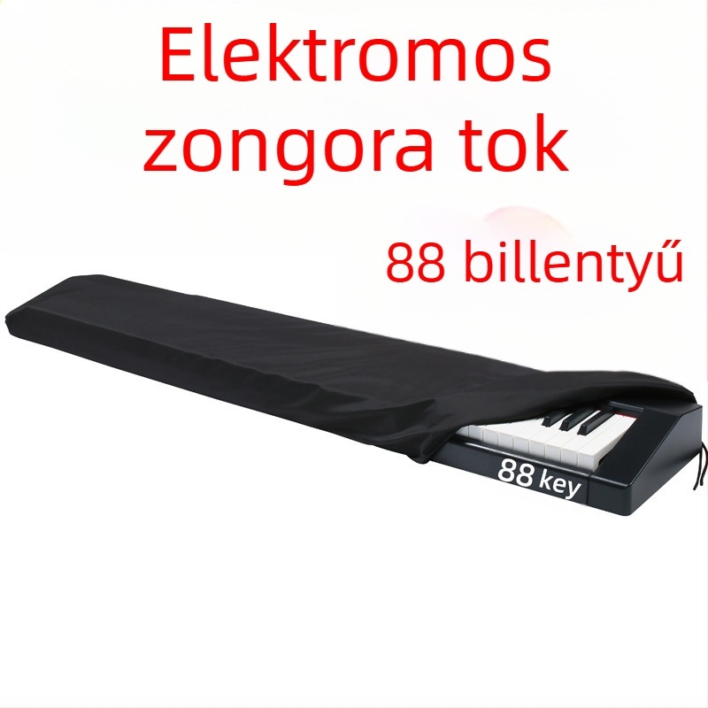 Elektronikus zongora fedél, kompozit anyagok, modell KC-88, márka Chuanmei, csomagolás: átlátszó PVC műanyag zacskó