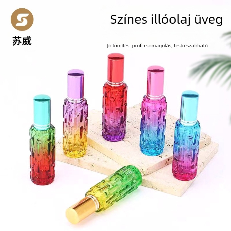 Parfümösüveg, üveg, permetezéses felület, üres üveg, Solvay márka, Jiangsu eredet