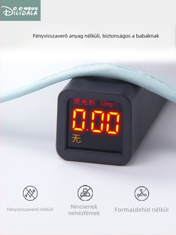 Baba vízálló etető kötény hosszú ujjú, rajzfilm mintázat, poliészter TPU, 2025 tavasz.