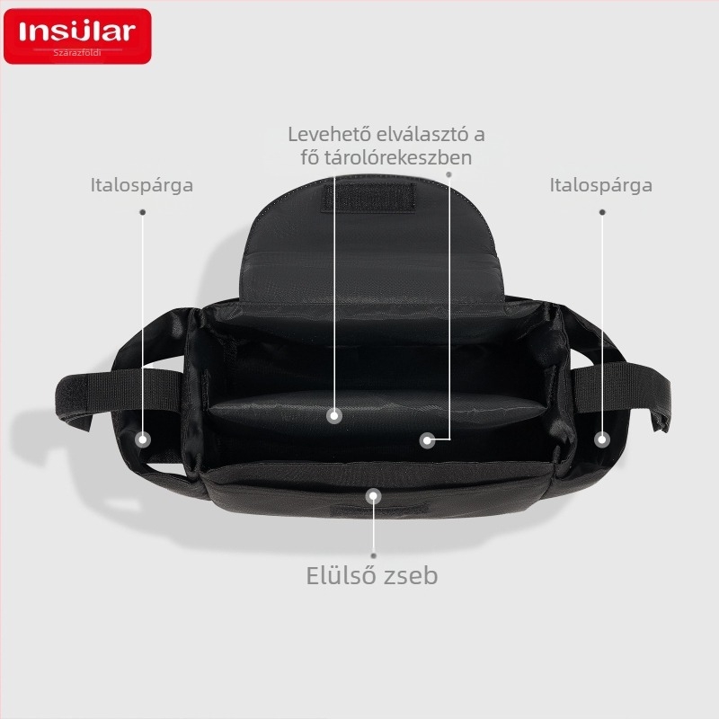 Babakocsi akasztós táska – szervező, 100% poliészter, márka Insular/inxiuli, származás Ningbo