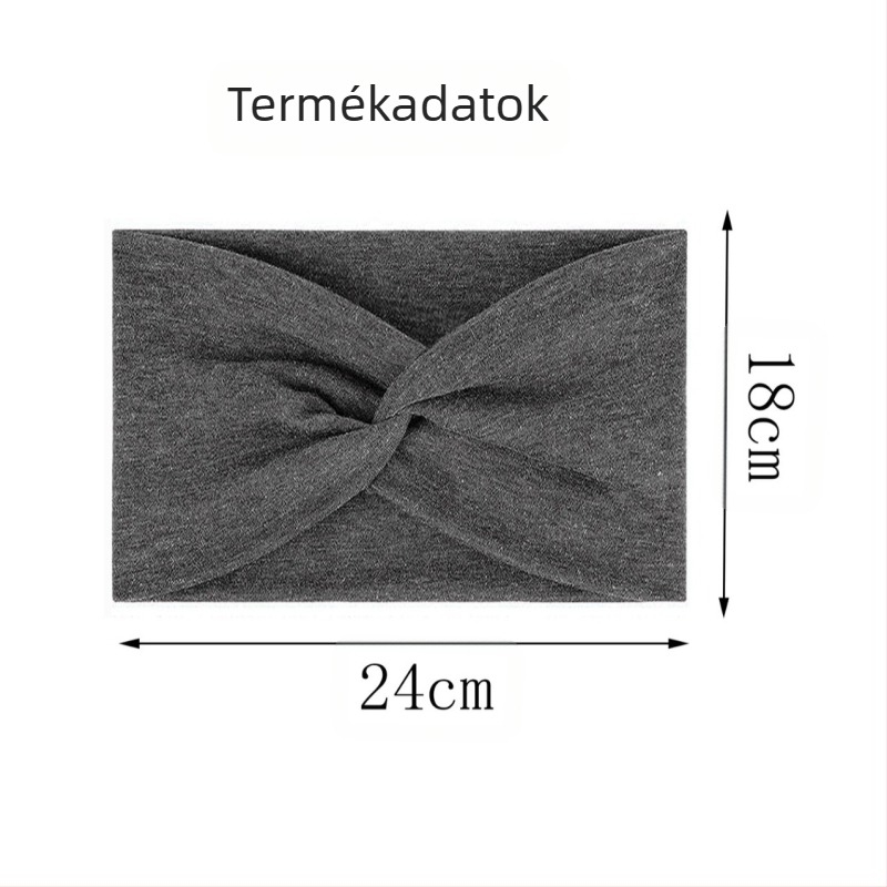 Női sport fejpánt, textil anyag, kockás mintázat, testreszabható