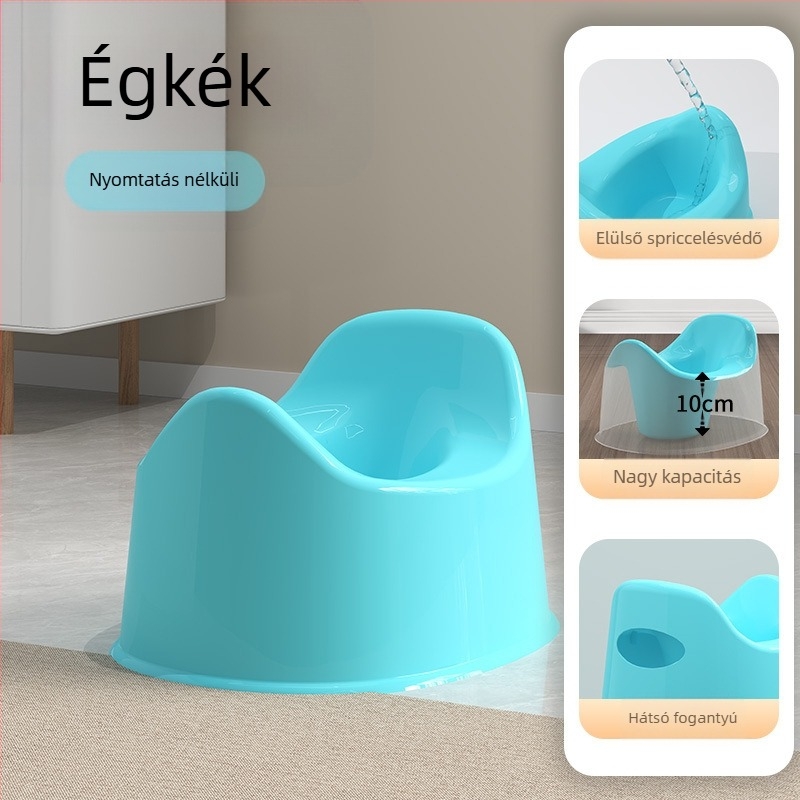 Praktikus babavécé autóba integrált tréninggel – műanyagból, márka Ruilin, Taizhou eredet, csomagolás 50 egyedi tasak egy nagy dobozban