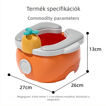 Tong Can Összecsukható, hordozható gyerekeknek – utazó WC autóval használható