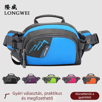 Férfi deréktáska, nylon, modell 3079, városi minimalizmus, tehercsökkentés