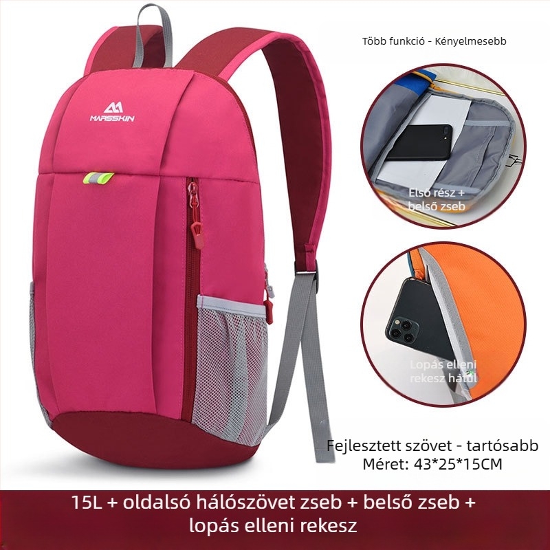 marsskin hegymászó hátizsák, uniszex, poliészter 600D Oxford, kültéri sportokhoz, felnőttek