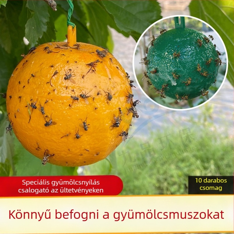 Ragasztó rovardeszka gyümölcs-légy és szúnyogok ellen – kétoldalas, nem mérgező, 5 éves eltarthatóság, 1000 lap