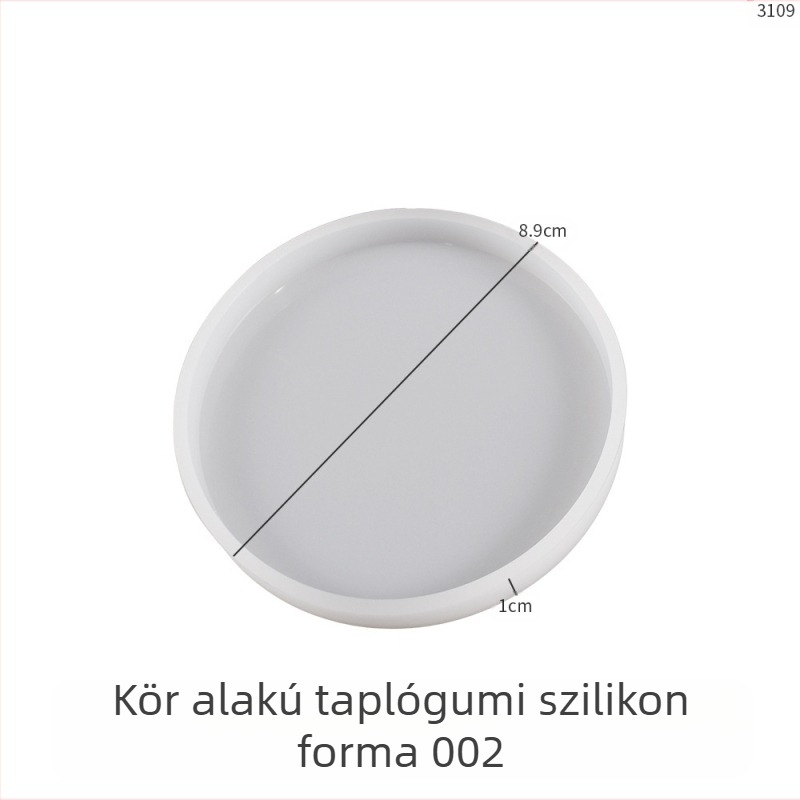 Szilikon forma epoxigyantához – DIY poháralátétek, szabálytalan alakú sütőforma