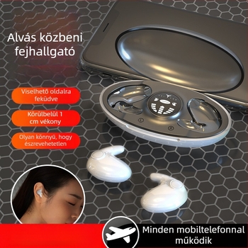 MD538 Bluetooth fülhallgató – fülre illeszkedő, kétoldali sztereó, BT 5.3, 10 m hatótávolság, vezeték nélküli töltés, 4–8 óra üzemidő, IPX6