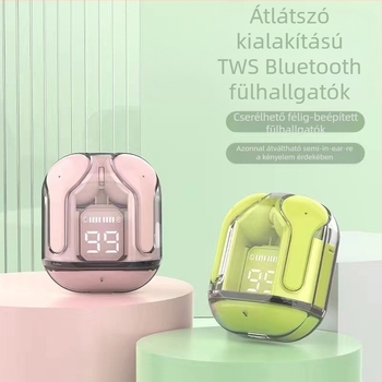 Ari31 HK3 Vezeték nélküli gamer fejhallgató digitális kijelzővel, Bluetooth 5.4, 15 m hatótávolság, alacsony késleltetés esportokhoz