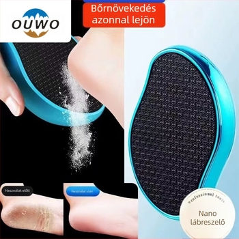 OWO Lábpedikűr Fájl – ABS, ovális csiszoló kő, 80 darabos doboz