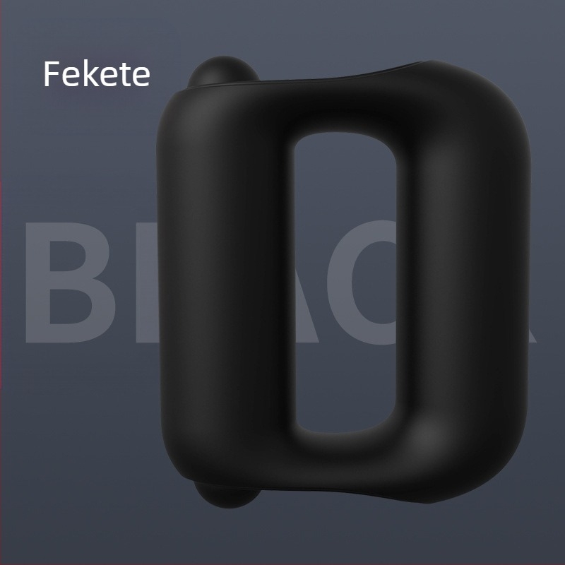 Profi fascia masszírozó rezgő jóga gyűrűvel – szénkefés motor, ABS tok, 5+ sebességfokozat, beépített 1000–1200 mAh akkumulátor, zaj 36–45 dB