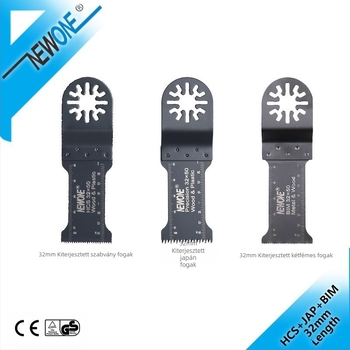 Newone univerzális hosszú egyenes fűrészlap fához és fémen – többfunkciós befejező gép kiegészítő