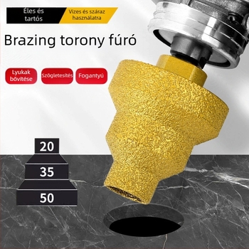 Melton DCK07 Többrétegű kónikus maró, brazing eljárással, köves lapokhoz és márványhoz